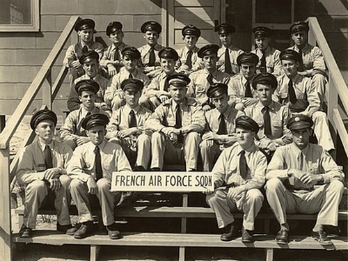 CFPNA: Tyndall 14.06.43 - 2eme det - Coll° Jean Chanet.