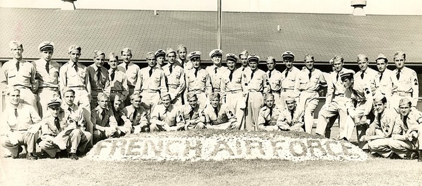 CFPNA: Promotion du 14.04.45 - Coll° R Van Gh&egrave;le.