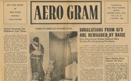 AEROGRAM - GUNTER FIELD - 03.08.1945