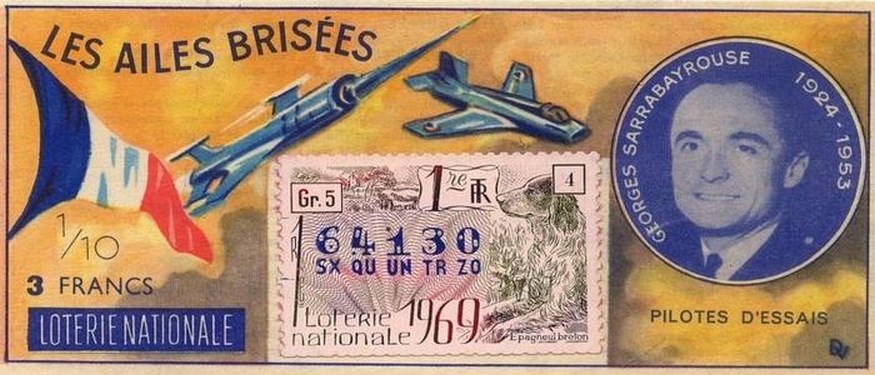 CFPNA: Loterie Nationale  - Ailes Bris&eacute;es - Coll° EdGMPC.