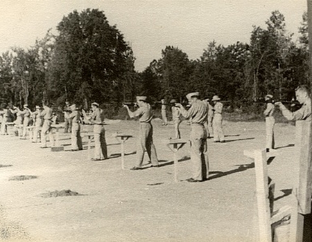 CFPNA: Tir sur cibles - Coll° M Pochet.