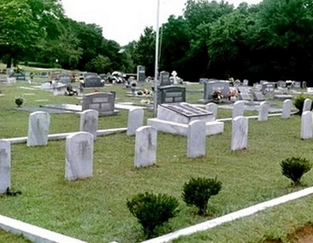 CFPNA: Cimeti&egrave;re d'Oakwood - Le carr&eacute; des Fran&ccedil;ais