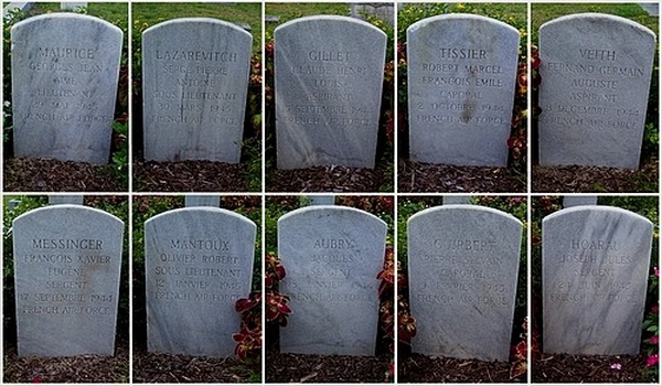 CFPNA: Cimeti&egrave;re d' Oakwood - St&egrave;les 