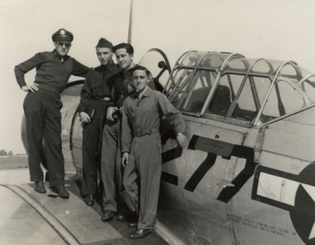 CFPNA: Spence AFB - French Cadets - Na T-6.